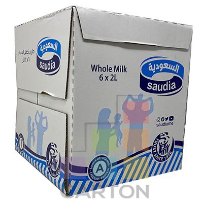 SAUDIA MILK - 6*2LTR